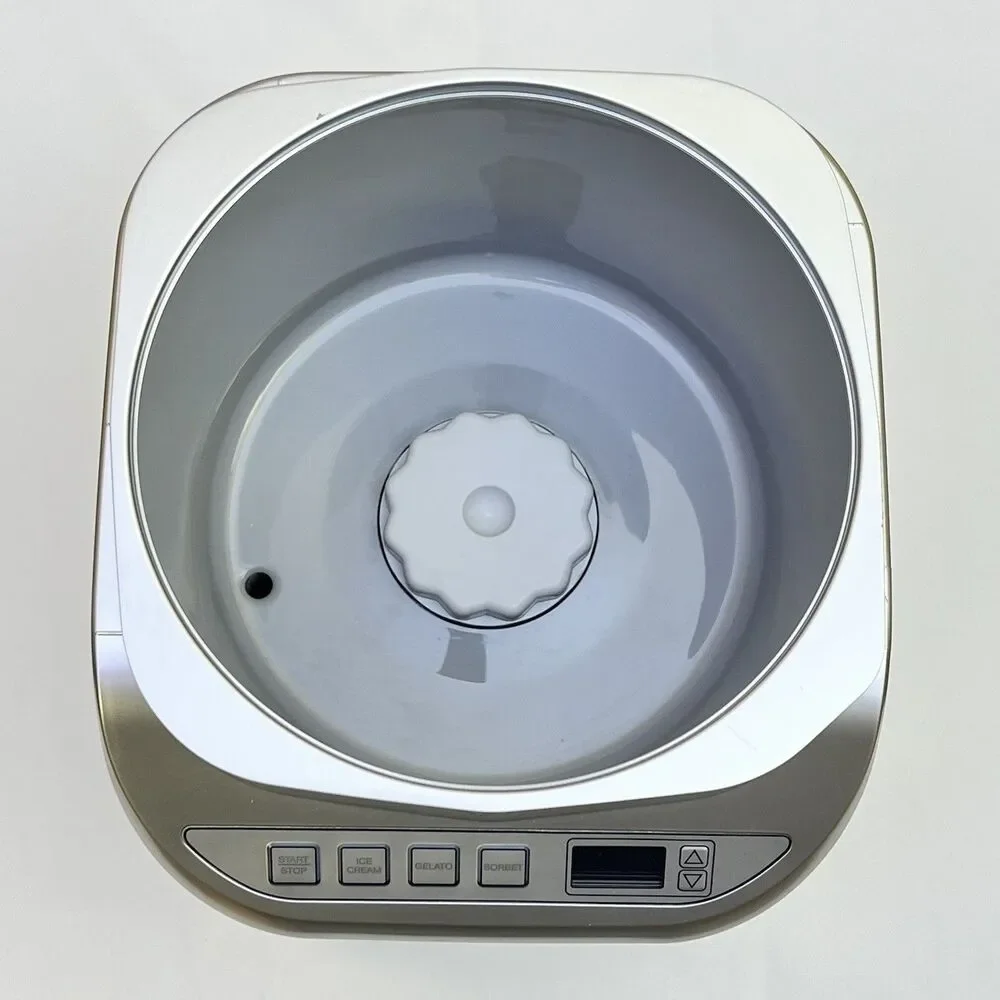 Cuisinart ICE-70 Ice Cream Maker 2-Qt Stainless Steel Base ONLY Main Unit *READ*